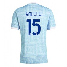 Juventus Pierre Kalulu #15 Bortatröja 2025-26 Korta ärmar